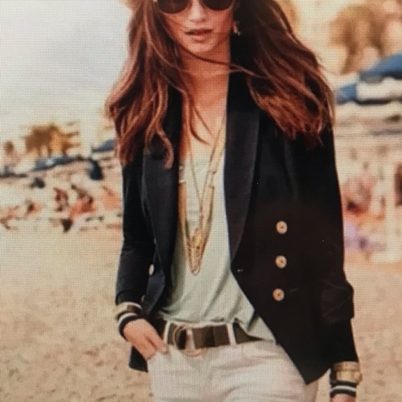 CAbi Gland Slam Nautical Blazer size 4 - Picture 1 of 5